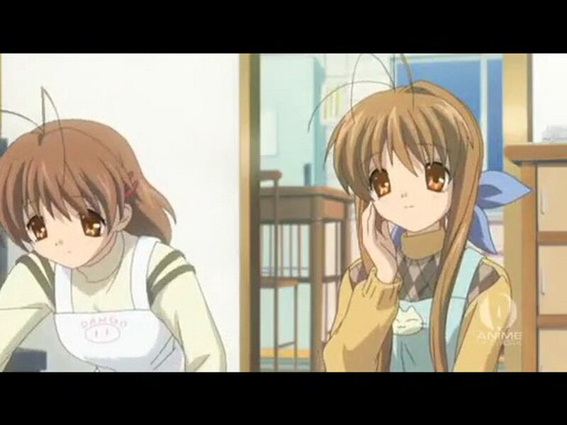 two anime girls in a room