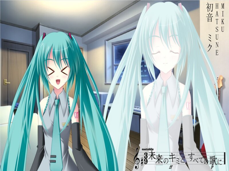 Two Anime Girls in a Room — Cyan
