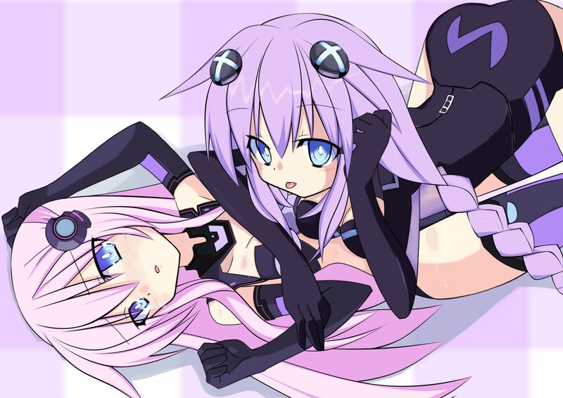 two anime girls in combat gear