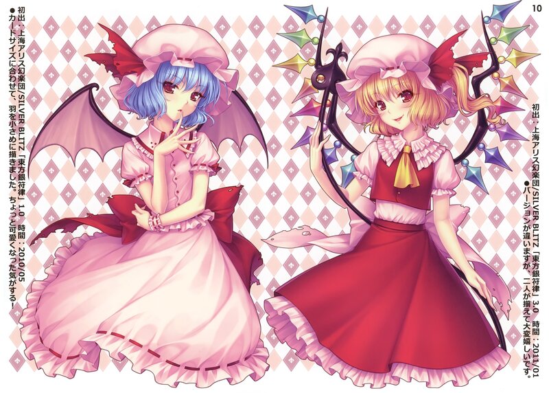 Two anime girls in dresses
