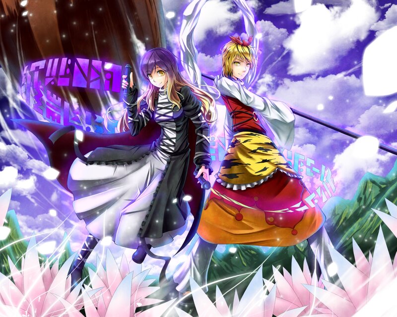 Two Anime Girls in Fantasy Setting
