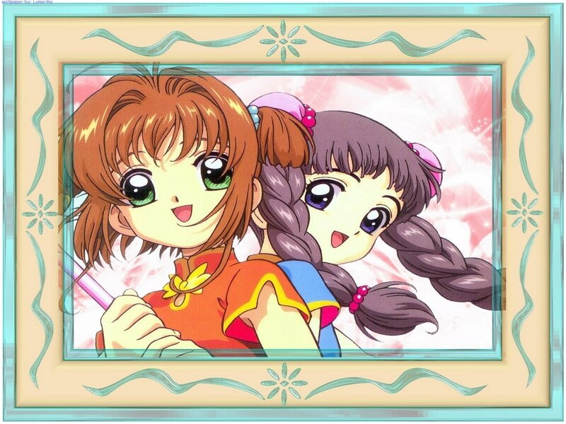 Two Anime Girls in Frame