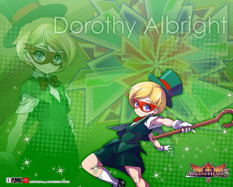 Two Anime Girls in Green