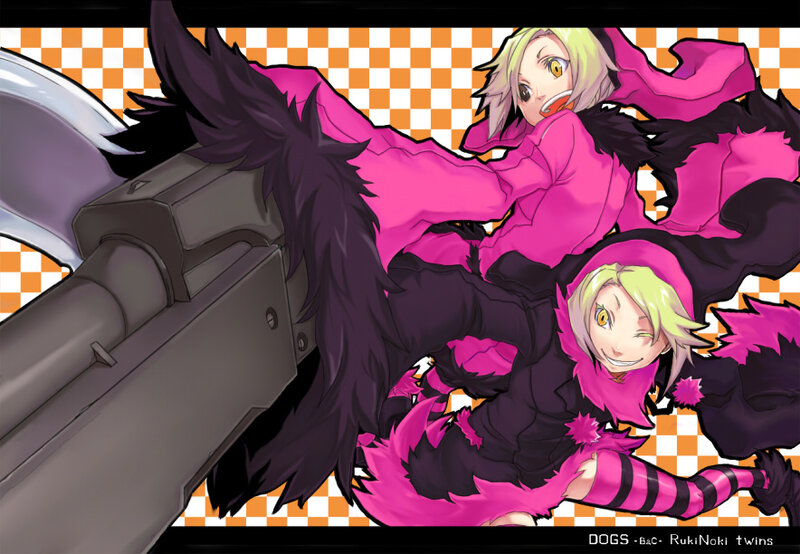 Two Anime Girls in Pink — Dynamic
