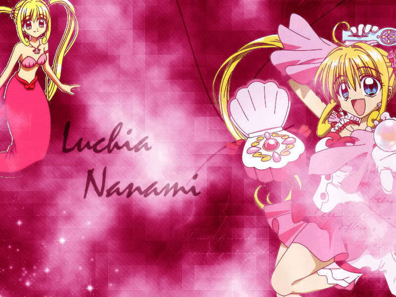 Two Anime Girls in Pink — Playful
