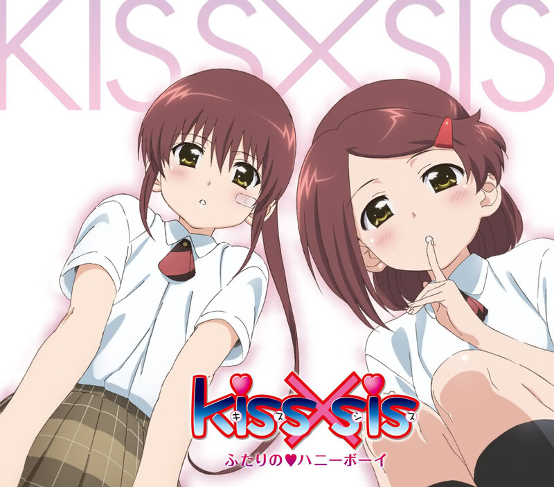 Two Anime Girls in School Uniforms — White, Playful, School Uniform, Cheeks Blush