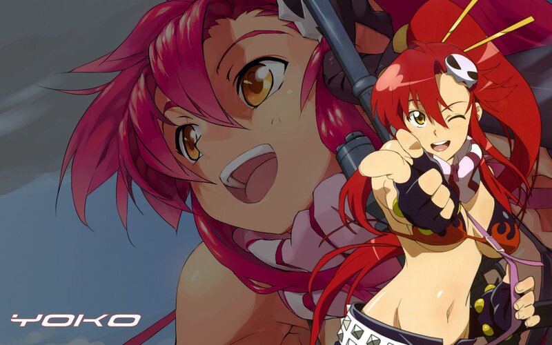 Two Anime Girls — Pink, Energetic, Weapons