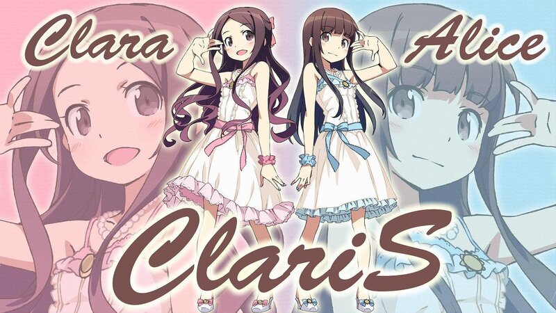 Two Anime Girls — Pink, Playful, Dresses, Text