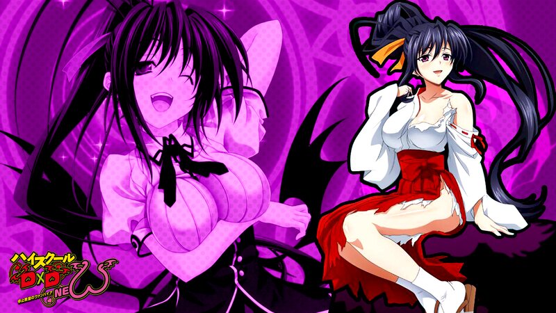 Two Anime Girls — Purple, Dramatic, Anime Art