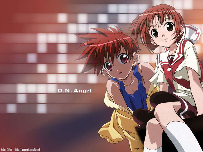 Two Anime Girls — Red, Calm, School Uniform