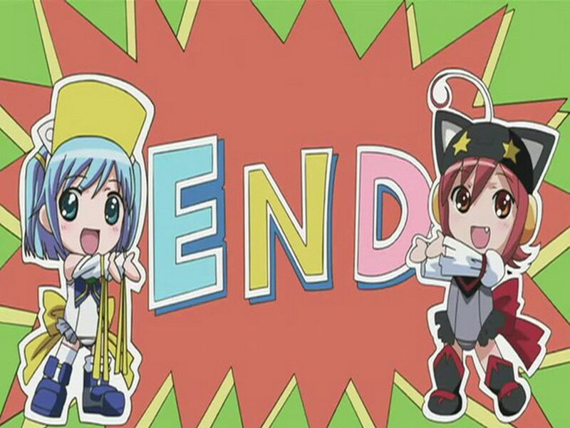 Two Anime Girls — Red, Happy, Playful