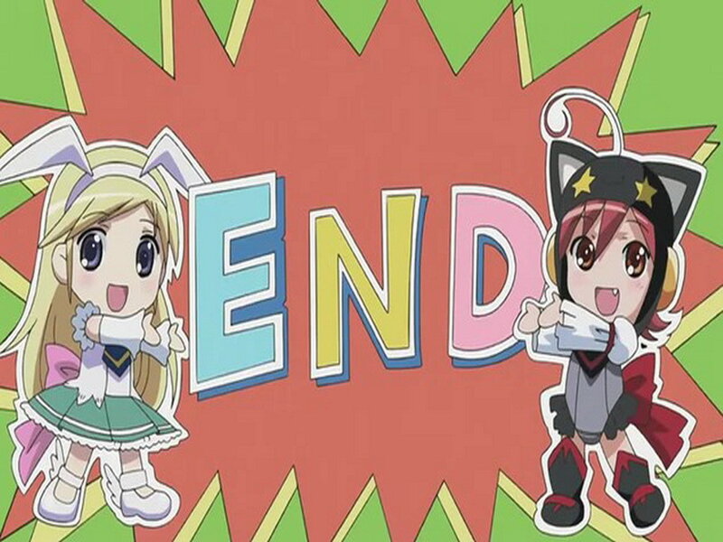 Two Anime Girls — Red