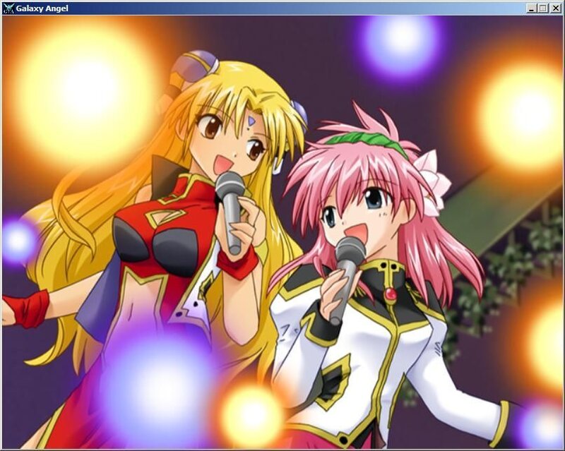 Two Anime Girls Singing — Yellow