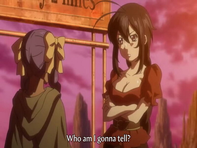 Two Anime Girls Talking