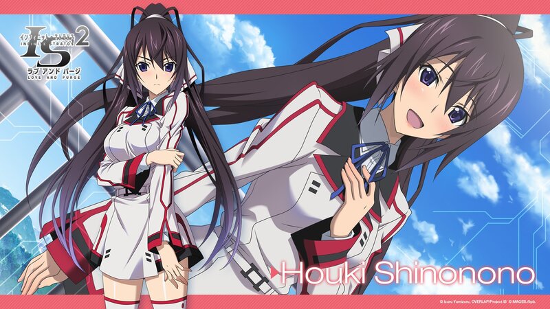Two Anime Girls — White, Dramatic, Afternoon