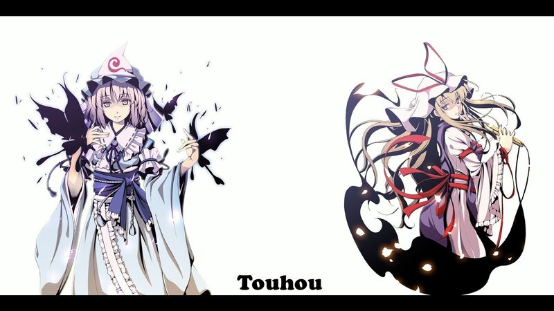 Two Anime Girls — White, Dramatic, Magic