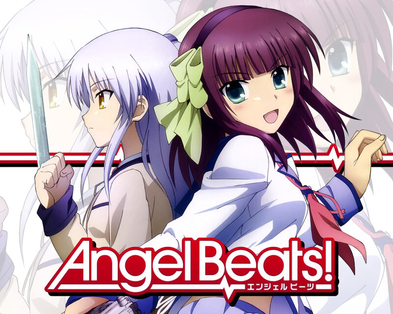 Two Anime Girls — White, Energetic