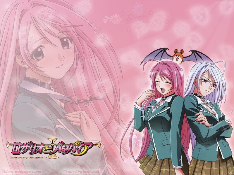 Two Anime Girls with Bat