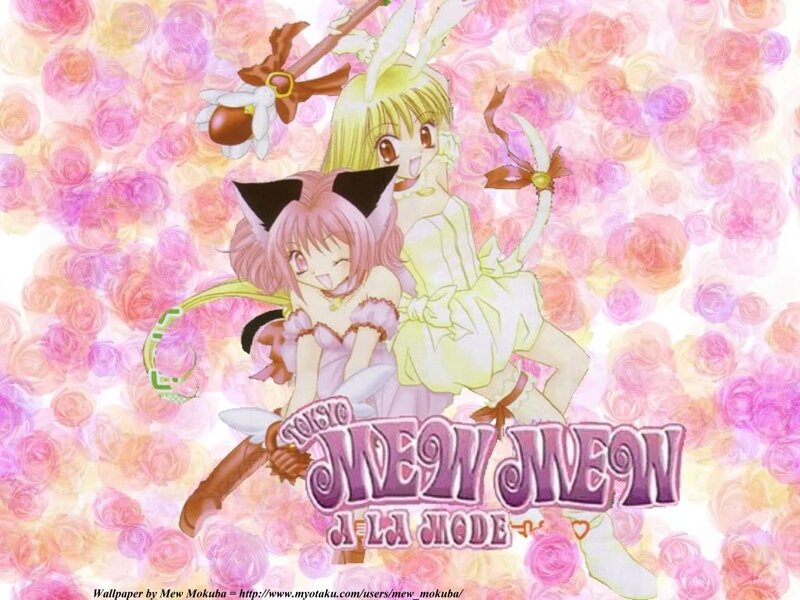 Two Anime Girls with Weapons — Pink, Playful