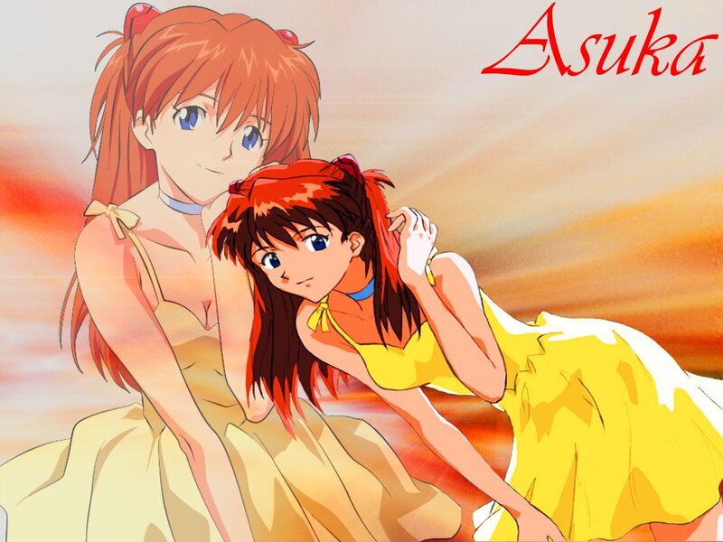 Two Anime Girls — Yellow, Serene