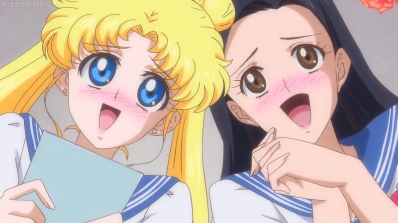 Two Anime Girls — Yellow, Surprised