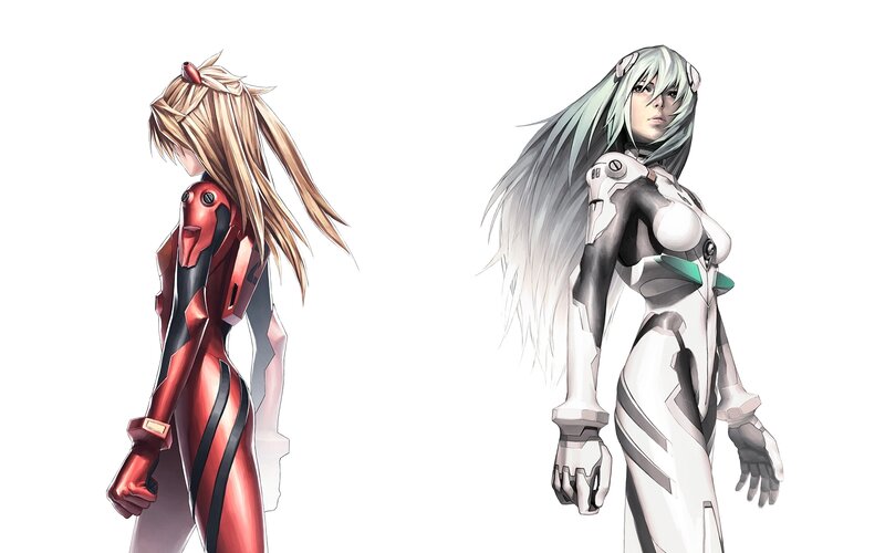 two anime mecha pilots