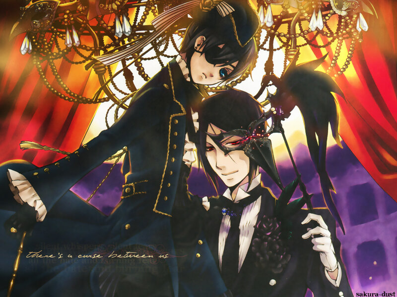 Two Anime Men in Formal Wear