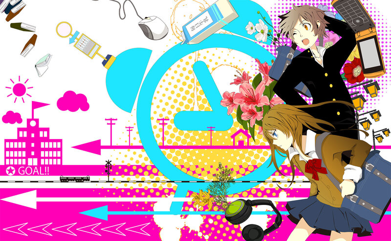 Two Anime Students