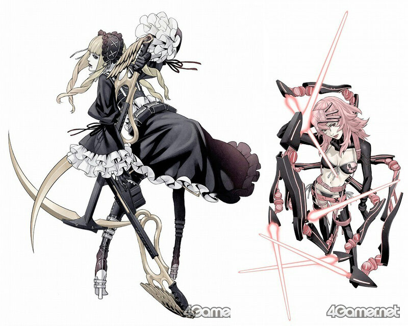 Two anime-style female characters