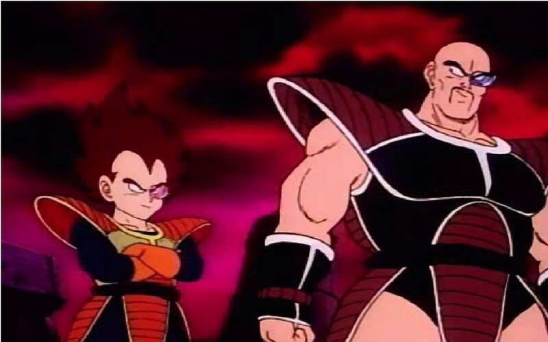 Two Anime Warriors — Red