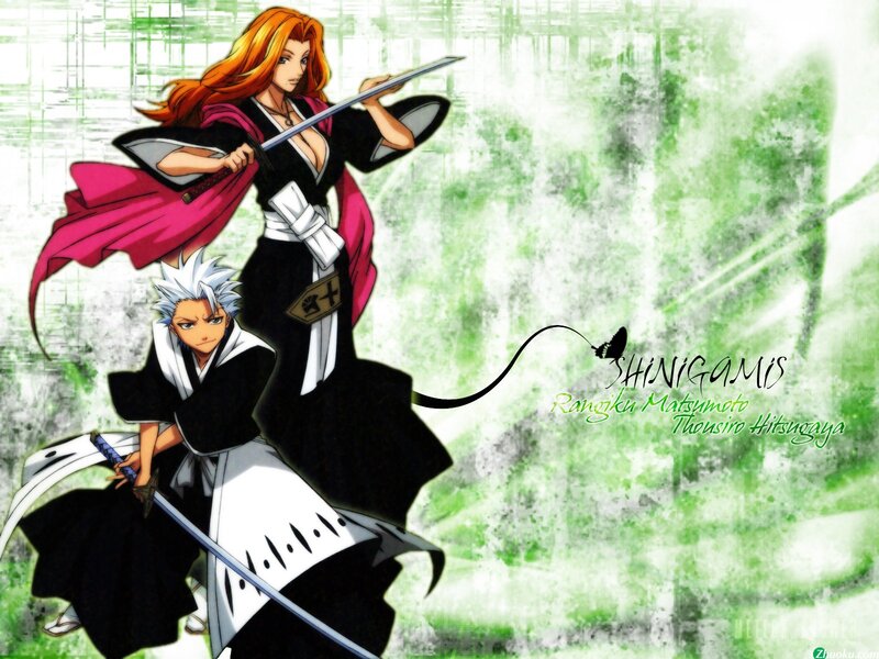 Two Anime Warriors