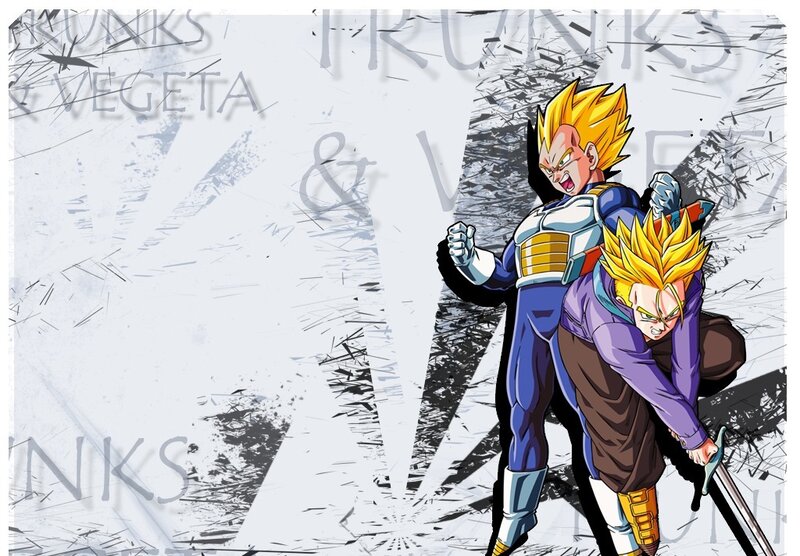 Two Anime Warriors — Yellow, Aggressive
