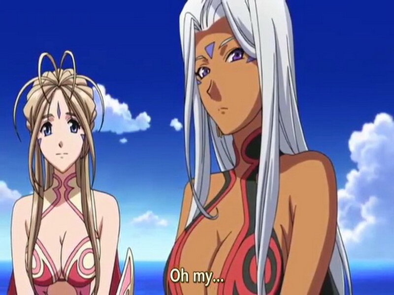 Two Anime Women on Beach