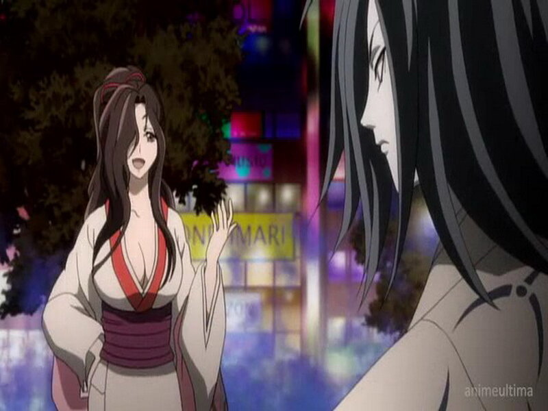 Two Anime Women Talking