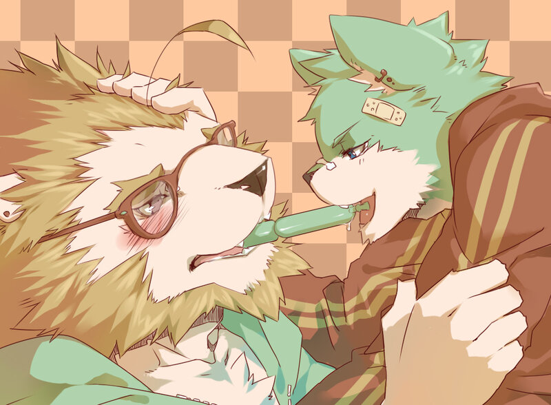 Two Anthropomorphic Animals