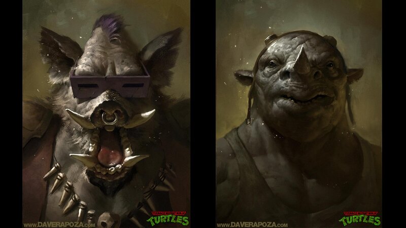 Two Anthropomorphic Creatures