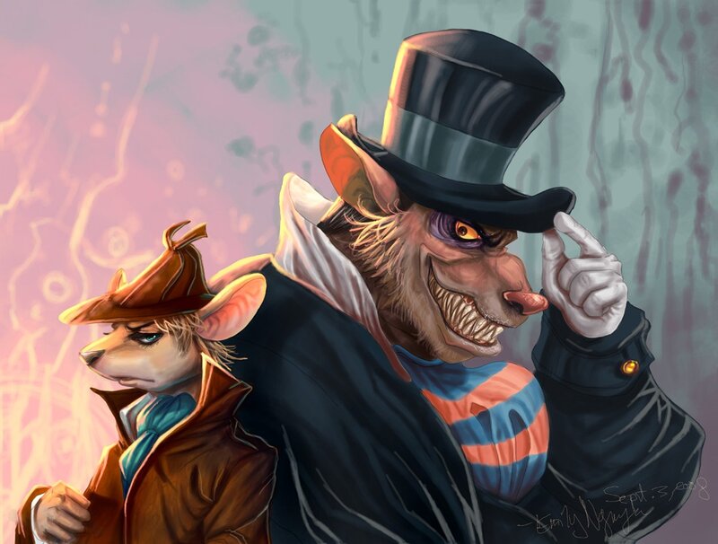 Two Anthropomorphic Rodents