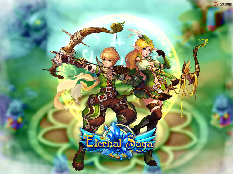 Two Archers in Fantasy Gear