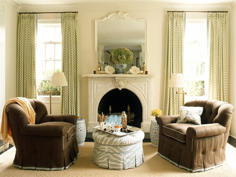 Two Armchairs in Living Room