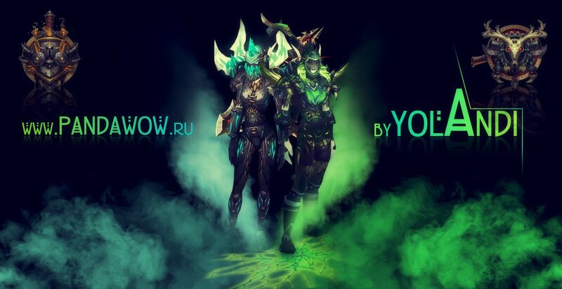 Two Armored Characters — Black, Dramatic