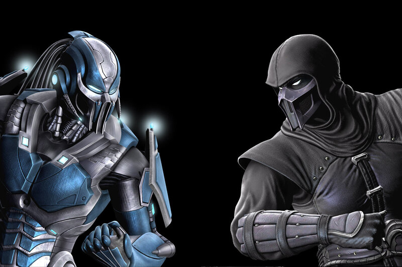 Two Armored Fighters