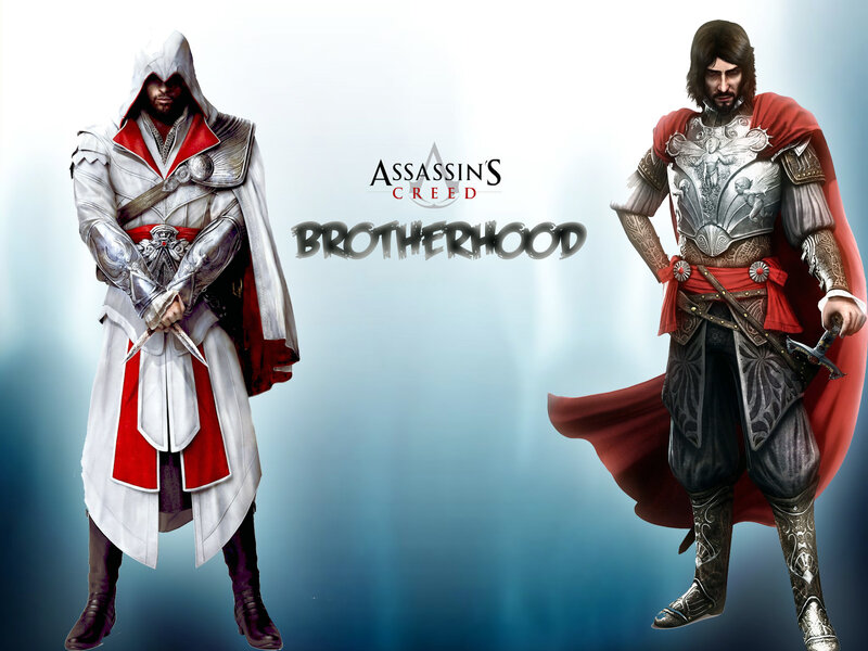 Two Armored Men — White