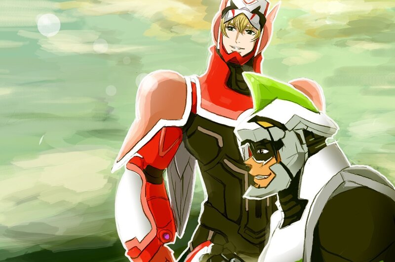 Two Armored Pilots