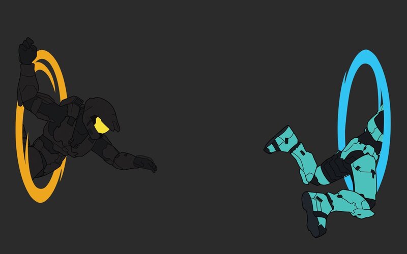 Two Armored Soldiers — Black