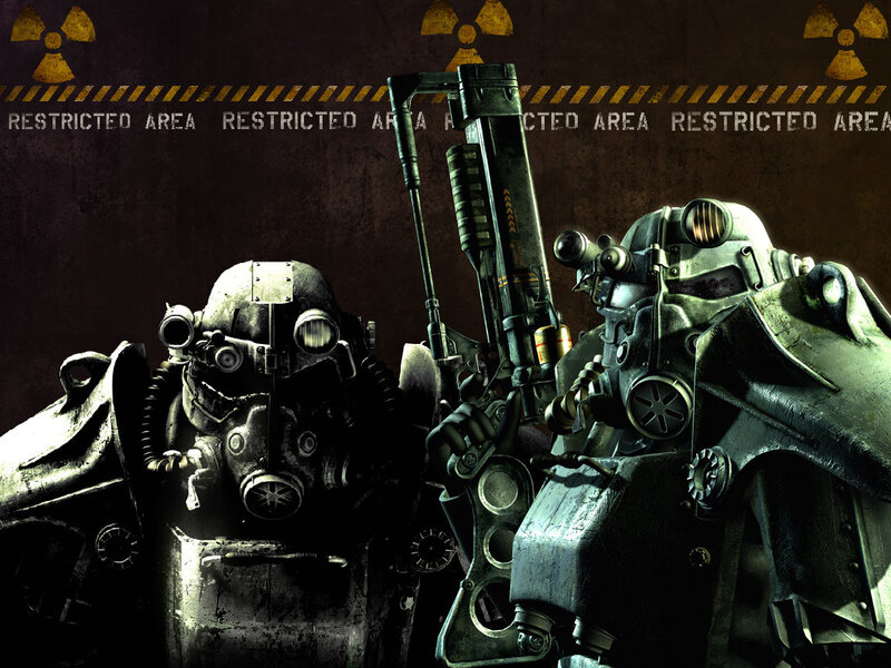 Two Armored Soldiers — Brown, Dramatic