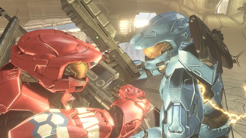 Two Armored Soldiers — Red, Dramatic, 3d Render