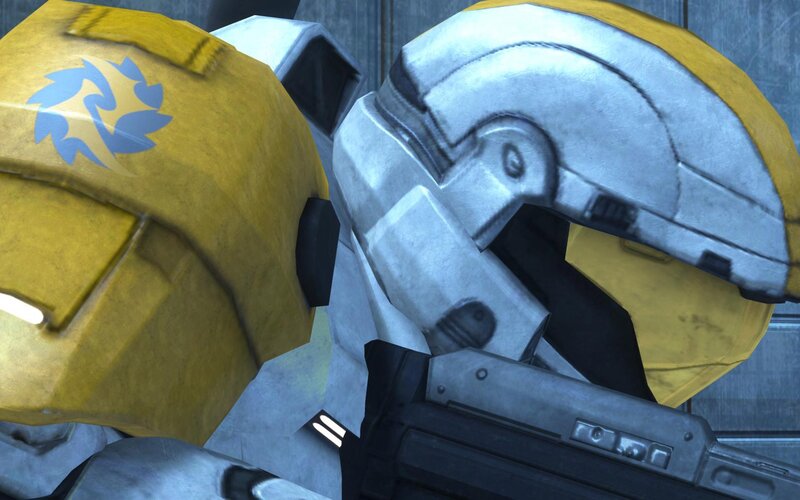 Two Armored Soldiers — Yellow