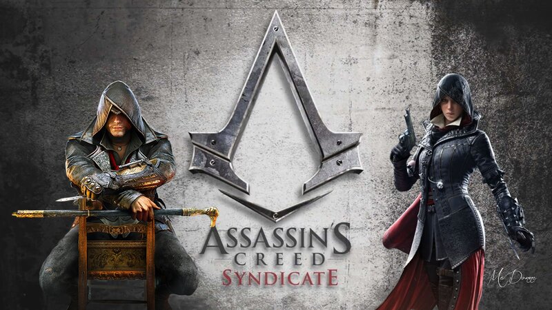 Two Assassins in Hooded Cloaks — Gray, Dramatic