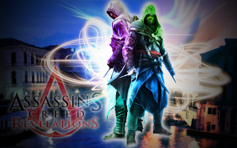 Two Assassins Standing — Blue