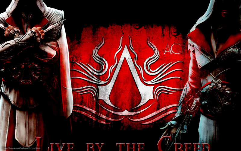 Two Assassins Standing — Red